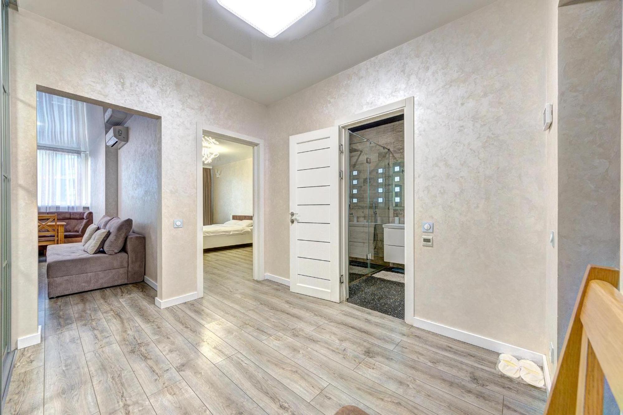 Apartment Voskresenska 18 Kyiv Værelse billede